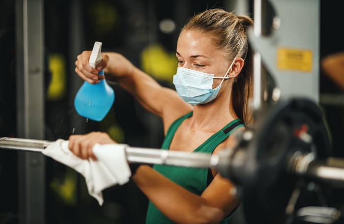cleaning procedures for gyms